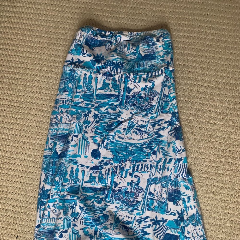 Lilly Pulitzer Strapless Dress Size 0